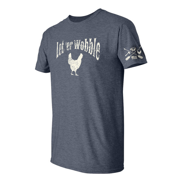 Let 'er Wobble Unisex T-Shirt - Heather Navy