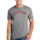 Let 'Er Wobble Red Fox Farm T-Shirt- Graphite Heather