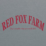 Let 'Er Wobble Red Fox Farm Pullover Hooded Sweatshirt- Graphite Heather